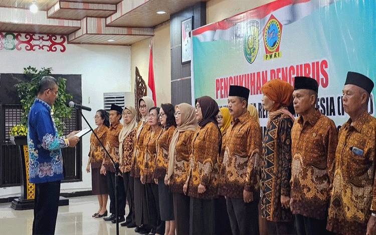 PWRI Kota Palangka Raya Dilantik, Siap Berkontribusi untuk Kota