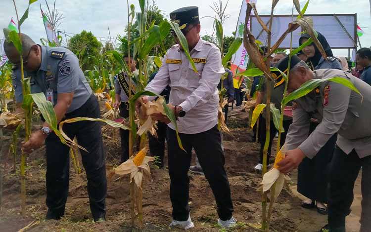 Kakanwil Kemenkumham Kalteng Harapkan Semua Pihak Wujudkan Ketahanan Pangan Berkelanjutan