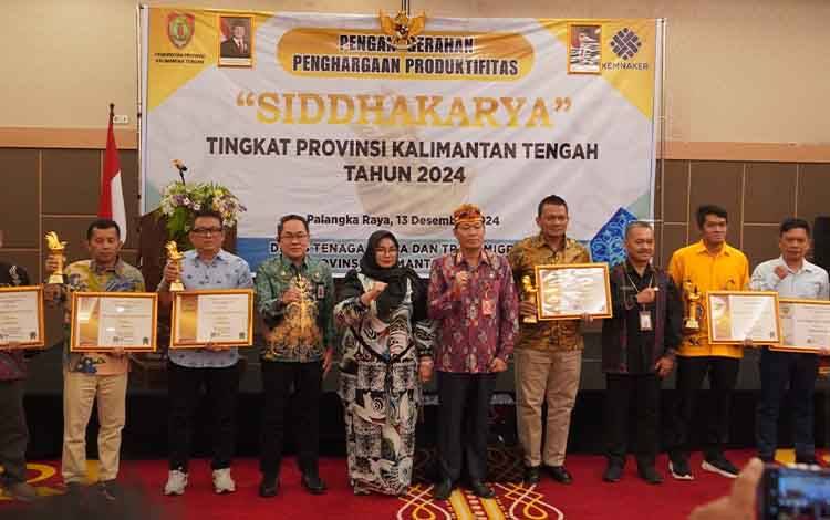 Delapan Perusahaan Raih Siddhakarya Kalteng 2024