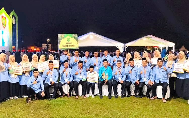 Kafilah Kapuas Bawa Pulang Dua Emas di MTQH Tingkat Provinsi