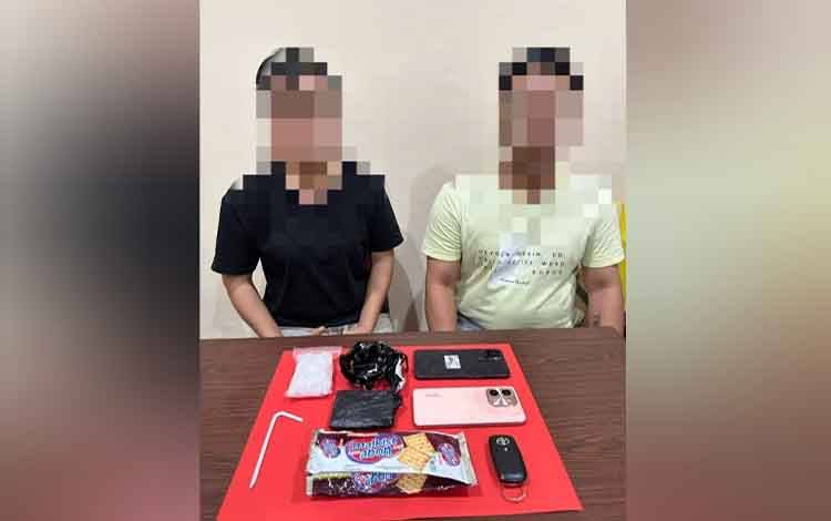 Polresta Palangka Raya Ringkus Terduga Pengedar Narkoba, Sabu Seberat 99 Gram Disita