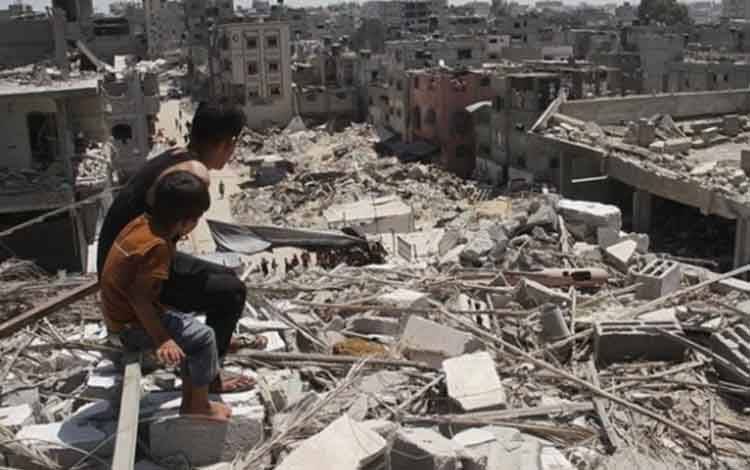 Israel Sengaja Bom Sebuah Lokasi di Jalur Gaza untuk Bunuh Sandera