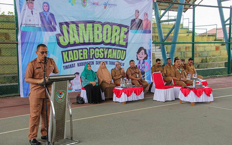 Pj Sekretaris Daerah Buka Jambore Kader Posyandu Kabupaten Seruyan 2024