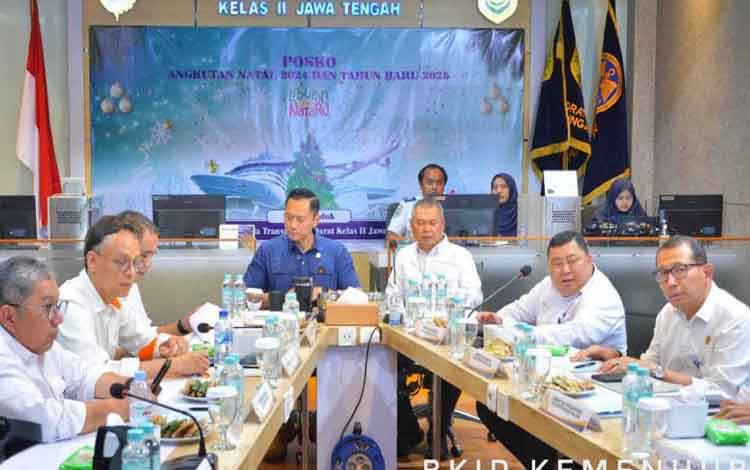 Menhub Tekankan Keselamatan Angkutan Selama Natal-tahun Baru