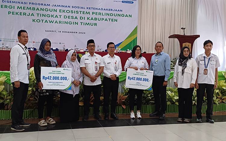 Pemkab Kotim Dukung Program Jaminan Sosial Ketenagakerjaan untuk Aparatur Desa