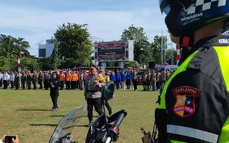 718 Personel Gabungan Siap Lakukan Pengamanan Natal dan Tahun Baru 2025