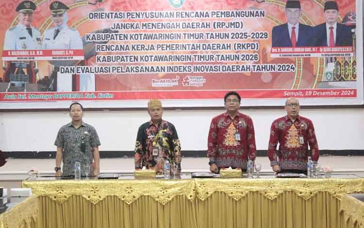 Pemkab Kotim Evaluasi Inovasi Daerah Tahun 2024