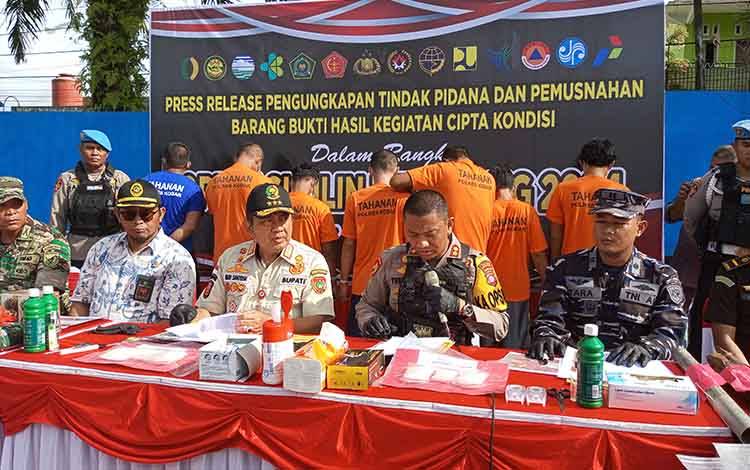 Polres Kobar Amankan Seorang Laki-laki Diduga Miliki 513,24 Gram Sabu