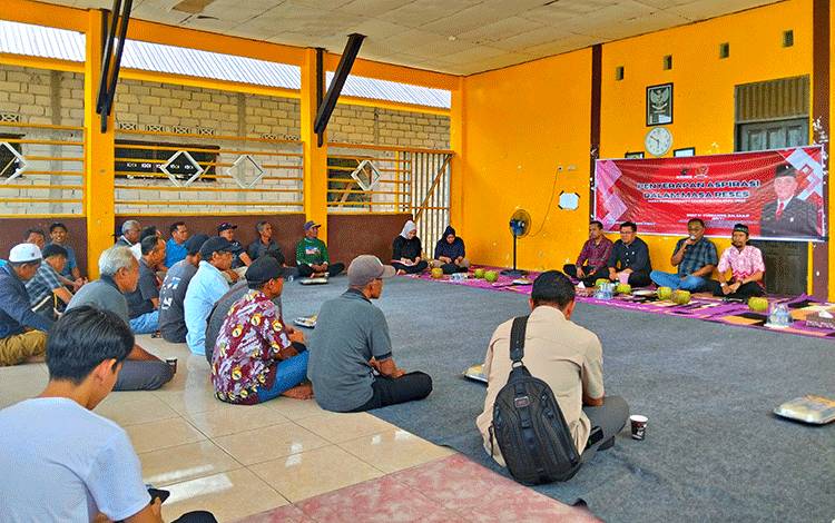 Serap Aspirasi Masyarakat, Sigit K Yunianto Kunjungi Desa Hanjak Maju