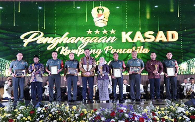 Kelurahan Kalampangan Raih Juara II Kasad Award 2024 Kategori Pembinaan UMKM