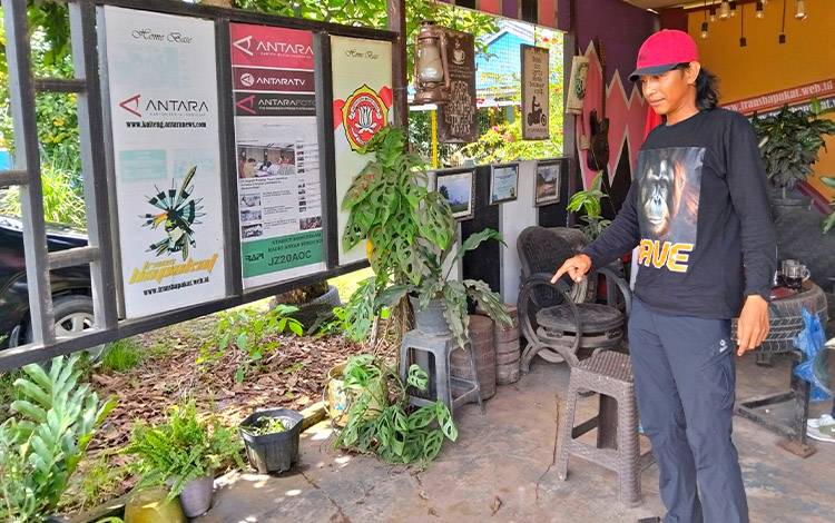 Sepeda Motor Milik Wartawan Pulang Pisau Raib Digondol Maling