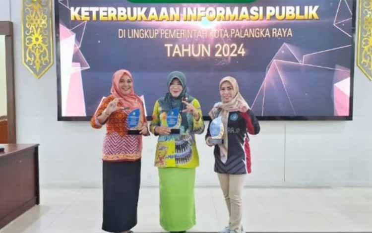 Dispursip Palangka Raya Raih Kategori Cukup Informatif