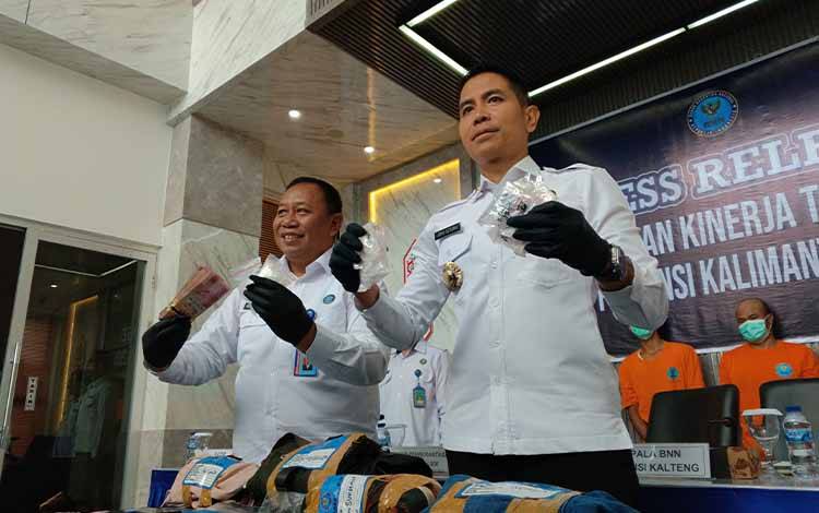 BNNP Kalteng Sita 269,64 Gram Sabu dari Empat Kasus di Kotim
