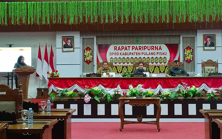 DPRD Pulpis Gelar Rapat Paripurna Bahas Enam Agenda