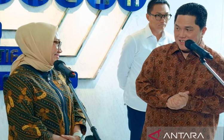 Menteri BUMN dan Menteri PPPA Sinkronisasi Program Perkuat Pelayanan