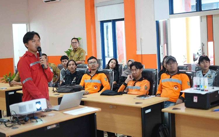 BPBPK Kalteng Tingkatkan Kemampuan Tim Data Pusdalops
