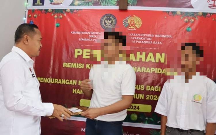86 Warga Binaan Lapas Palangka Raya Terima Remisi Khusus Natal 2024
