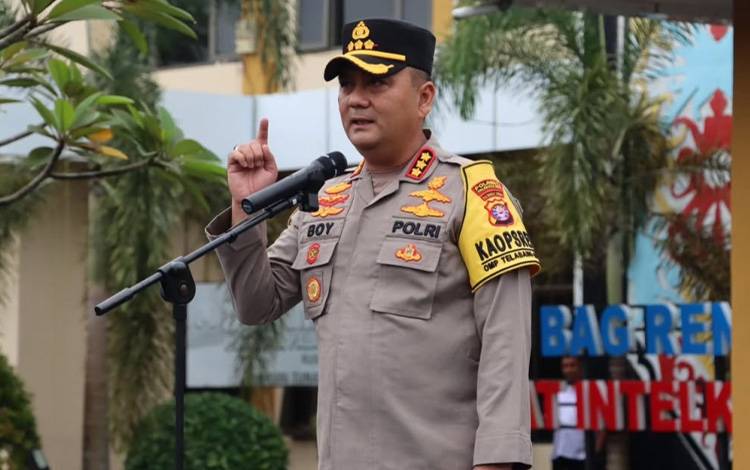 Kapolresta Palangka Raya Imbau Masyarakat Jaga Kamtibmas Selama Nataru