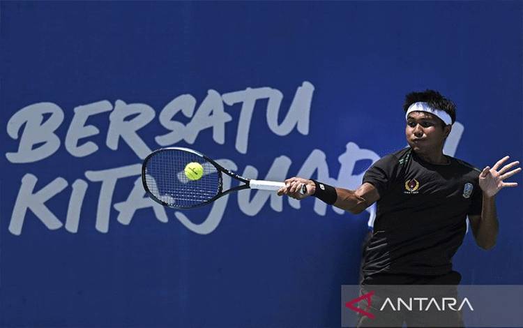 Rifqi Fitriadi Kandas di ITF M15 Bali Pekan Kedua