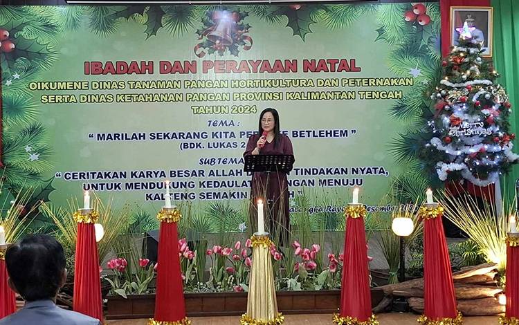 Kebersamaan Natal Warnai ASN dan Pensiunan TPHP serta Ketahanan Pangan Kalteng