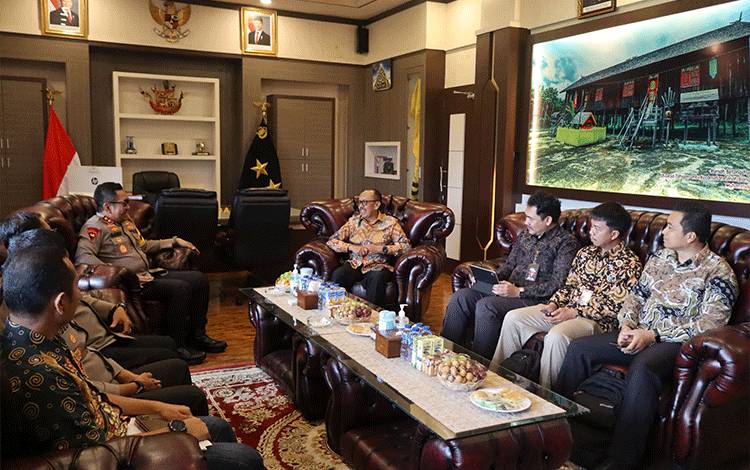 Kapolda Kalteng Fasilitasi LPSK Lindungi Saksi Tersangka Kasus Penemuan Mayat
