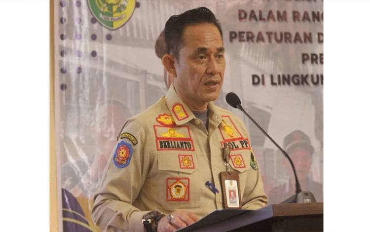 Kepala Satpol PP Palangka Raya Minta Penginapan Lebih Selektif Terima Tamu