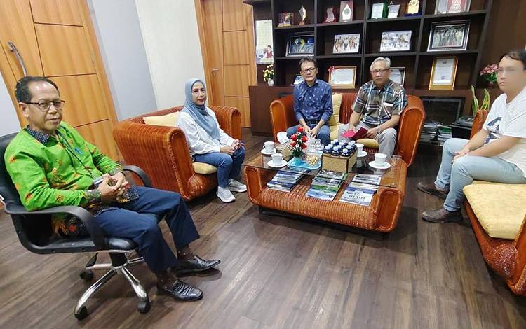 TPHP Kalteng dan Disbun Sulut Bahas Strategi Pengembangan Padi Gogo