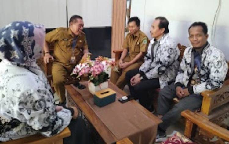 PGRI Kapuas Audiensi ke BKPSDM, Sampaikan Aspirasi Ini