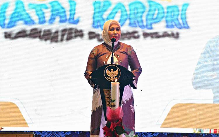 Pj Bupati Pulang Pisau Hadiri Perayaan Natal Korpri