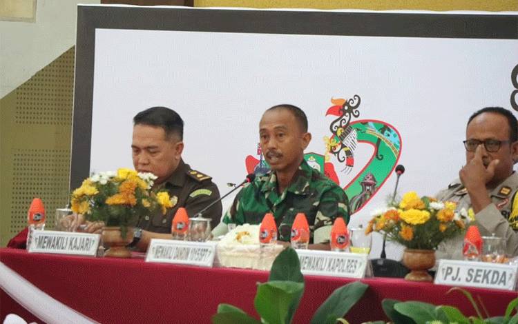 Kodim 1015 Sampit Dukung Penanganan Banjir di Kotim