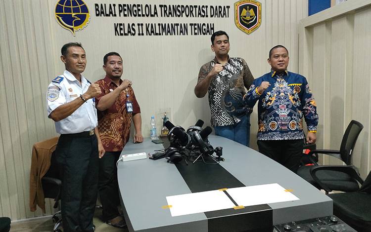 BPTD Kalteng Fokus Evaluasi dan Pemantauan Arus Mudik di Tahun 2025