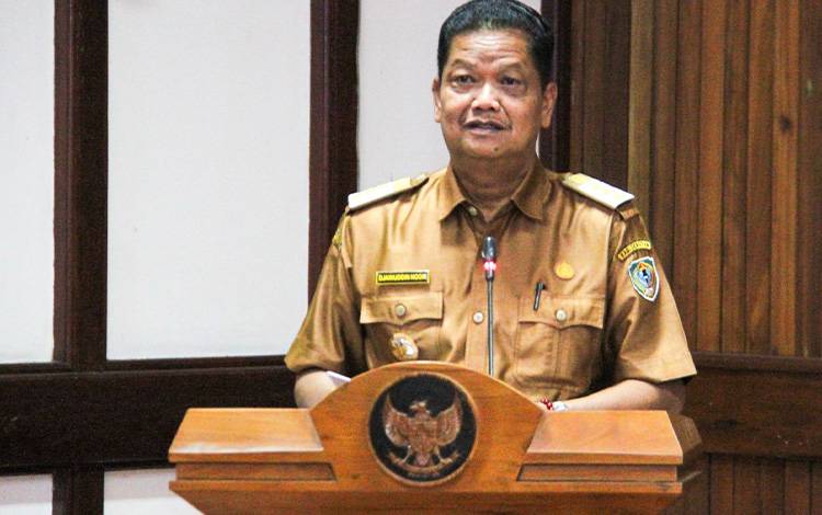 Pj Bupati Seruyan Pimpin Rapat Evaluasi Pelaksaan Program Tahun 2024
