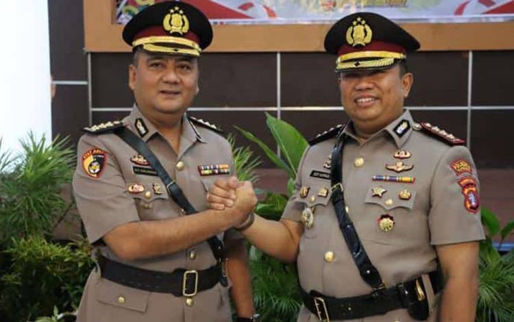 Sejumlah Pejabat Utama dan Kapolres jajaran Polda Kalteng Resmi Berganti