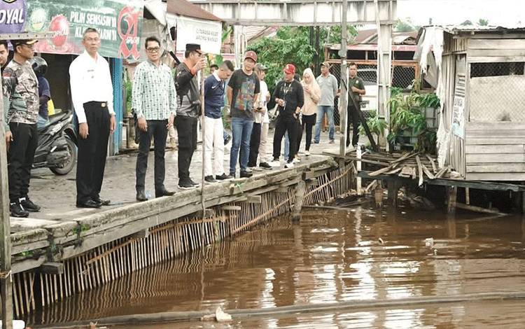Pj Wali Kota Palangka Raya Tinjau Kawasan Puntun
