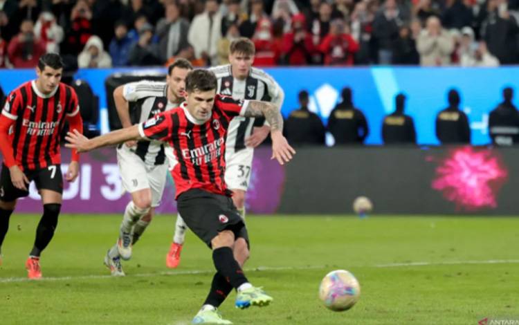 Milan Tundukkan Juve 2-1 pada Debut Conceicao bersama Rossoneri
