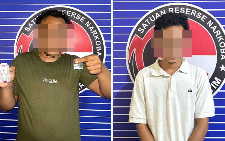 Dua Pemuda Magantis Barito Timur Diamankan Polisi karena Edarkan Sabu