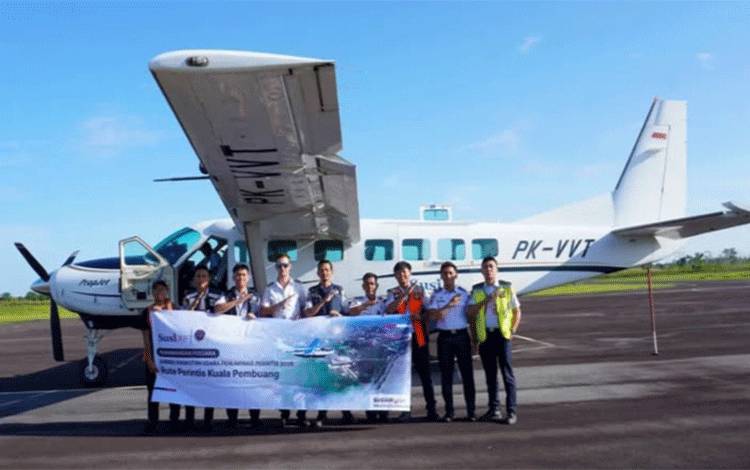 Penerbangan Perintis 2025 di Bandara Kuala Pembuang Resmi Dibuka