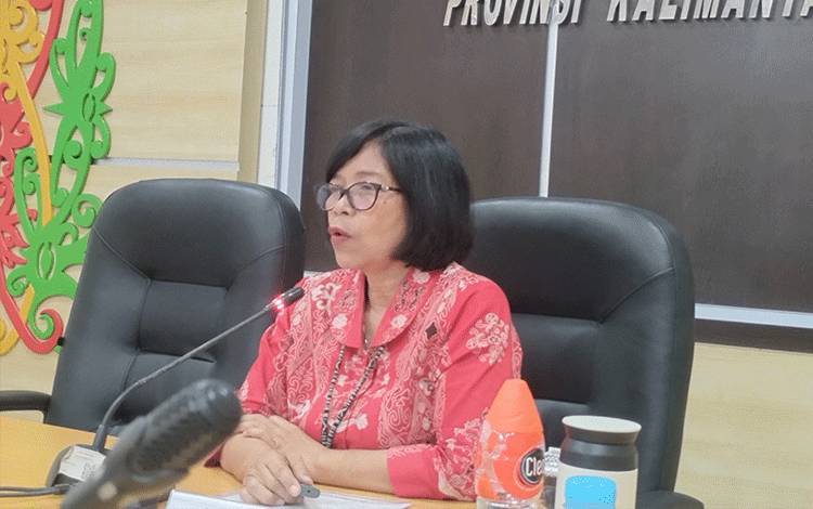 BPS Kalteng Sampaikan Perbandingan Inflasi Antar Tahun