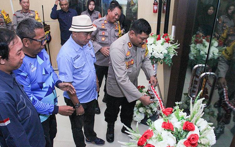 Kapolres Seruyan Resmikan Aula Warta Polres Tatag Trawang Tungga