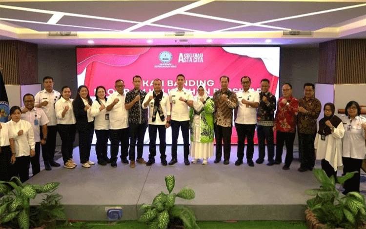 BNNP Kalteng Kaji Banding Program P4GN di BNNP Kepulauan Riau Demi Perkuat Pencegahan Narkoba