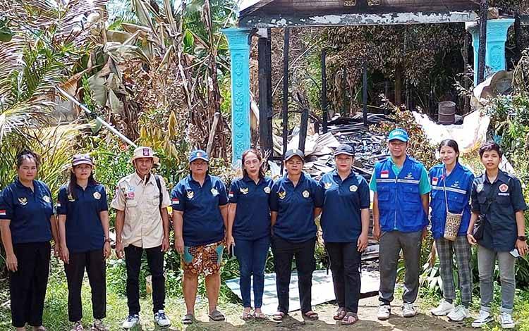 Karang Taruna Galang Donasi untuk Korban Kebakaran di Desa Pinang Tunggal Barito Timur