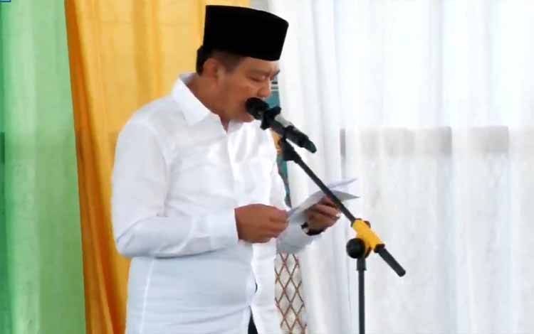 Pj Bupati Kobar Ajak Jemaah Haul Kiai Gede Dukung Pemimpin Terpilih