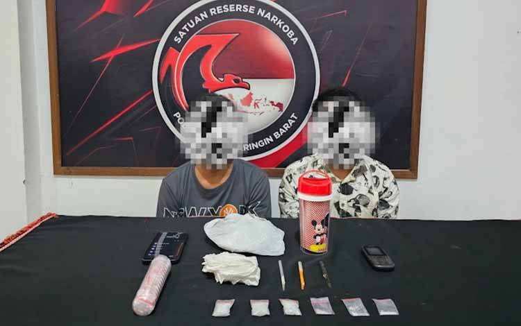 Lakukan Transaksi Sabu, 2 Warga Kecamatan Kumai Ditangkap Polisi