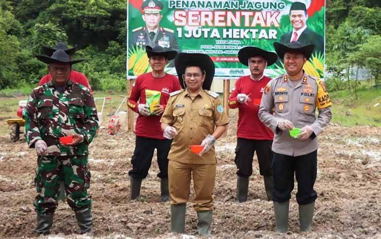 Siap Mewujudkan Swasembada Jagung di Lamandau