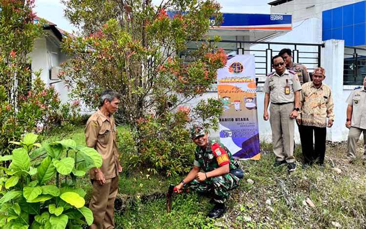 Gemapatas Diluncurkan Serentak, Barito Utara Pasang 1.000 Patok Tanda Batas di Gunung Timang