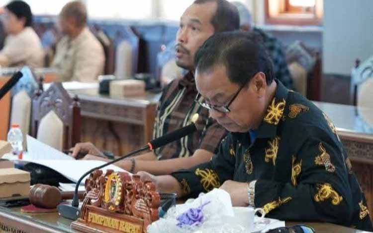 Pansus I DPRD Kalteng Gelar Rapat Bahas Raperda Perlindungan Penyandang Disabilitas