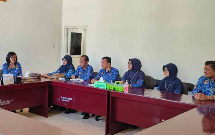Disbun Kalteng Komitmen Dukung BPS Kalteng Tingkatkan Akurasi Data Perkebunan