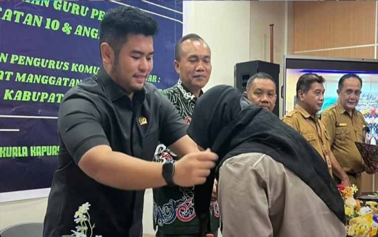 Hadiri Pelantikan Komunitas Belajar, Begini Harapan Legislator Kapuas