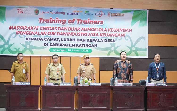 Pj Bupati Katingan Harapkan Kolaborasi dengan OJK Kalteng