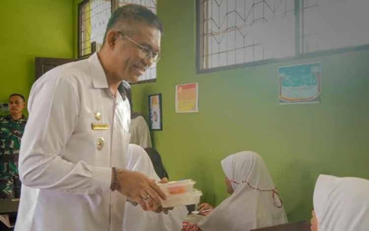 Pemko Palangka Raya Variasikan Menu Makan Bergizi Gratis untuk Siswa